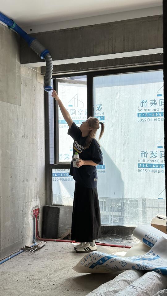 周二上班 方块设计 汕头独立设计师 手工砖 装修进度
