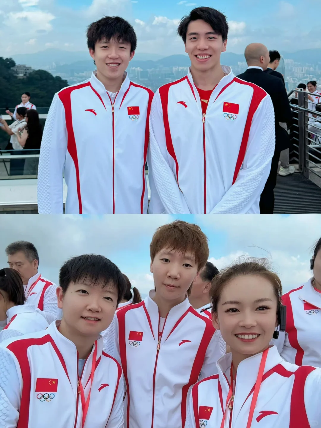 奥运健儿访港之旅高清大合影！