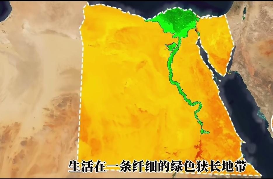 埃及破局：在沙漠铺光伏板发电，用电把尼罗河水抽到沙漠腹地，精准灌溉制造良田。
清