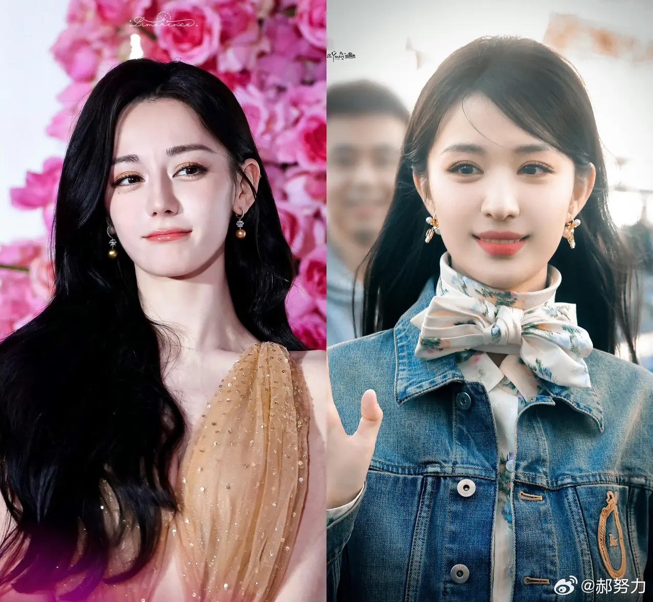 本来以为王楚然和孟子义是“竞品”…没想到她真正的对手是迪丽热巴，春晚美貌大出圈之