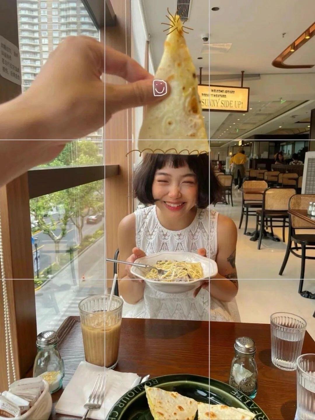 8️⃣个一学就的万能吃饭拍照姿势 