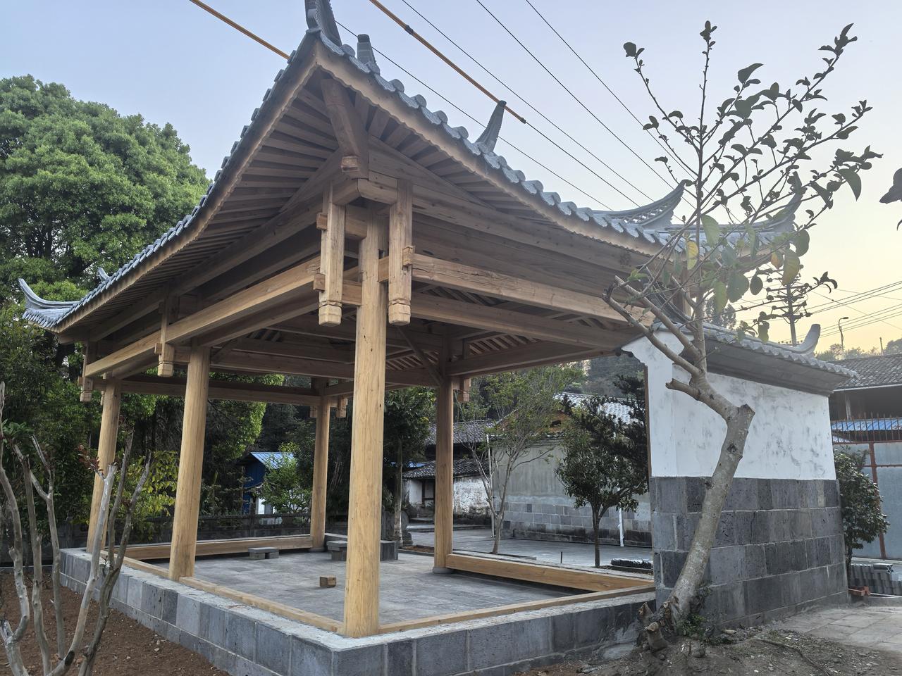 《晨光与鸟鸣》

清晨的闹钟
是树梢的鸟鸣
一声，两声
啄破了腾冲的梦

雾气从