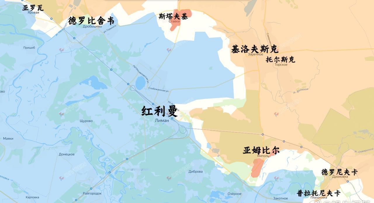 俄军完全控制了亚姆比尔，还占领了斯塔夫基
🚩 Карта СВО
俄乌局势新进