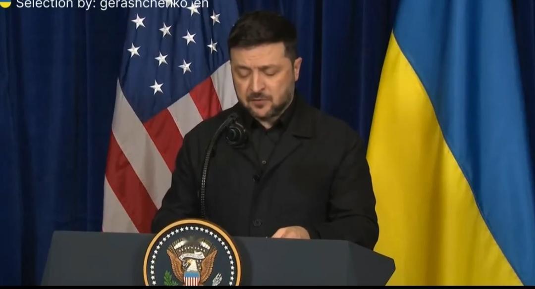 泽连斯基谈和平计划

我们讨论了和平框架的各个方面，包括20点和平计划——90%