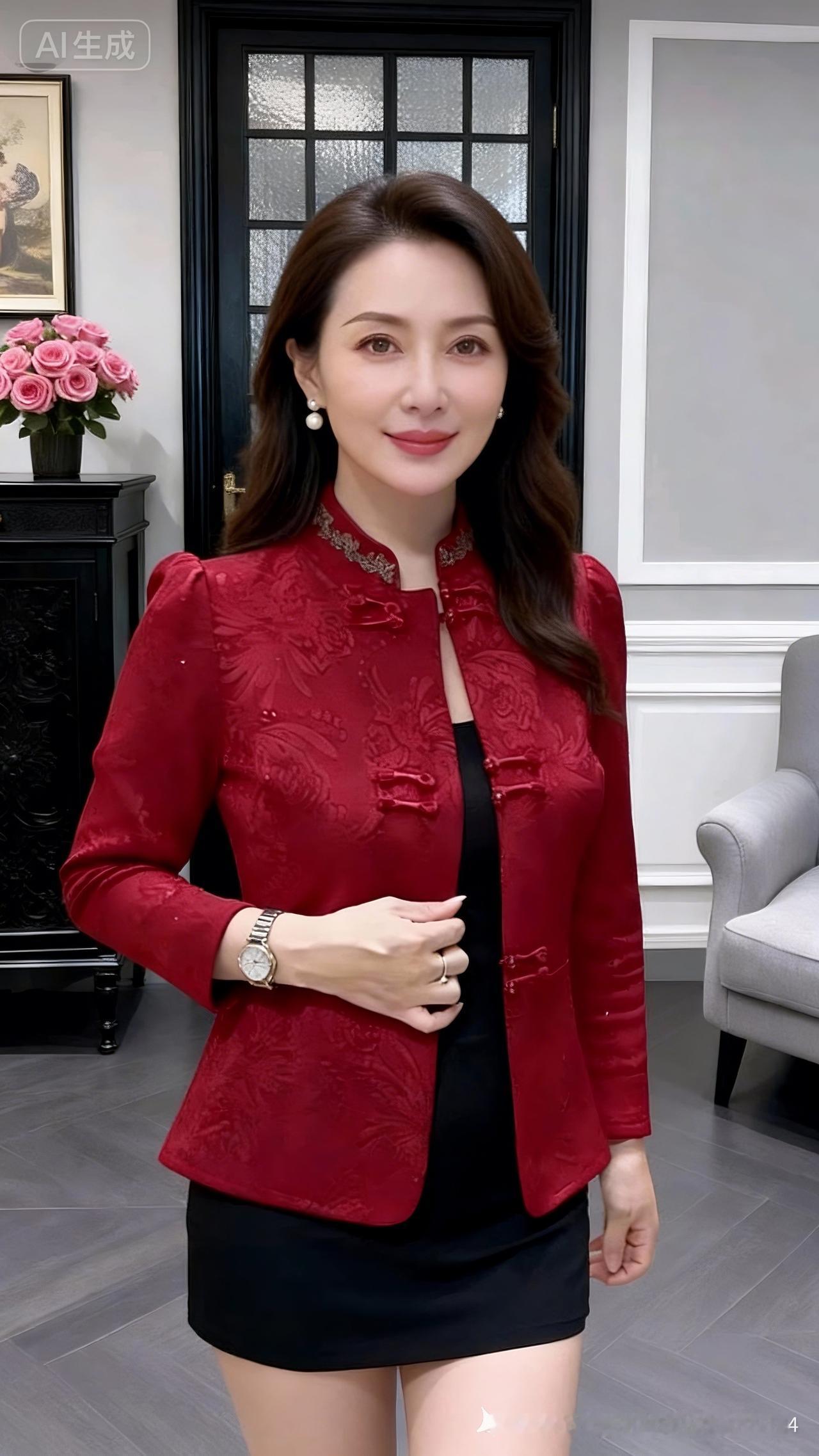 优雅红衣穿搭，尽显女性魅力！💃🏻👗