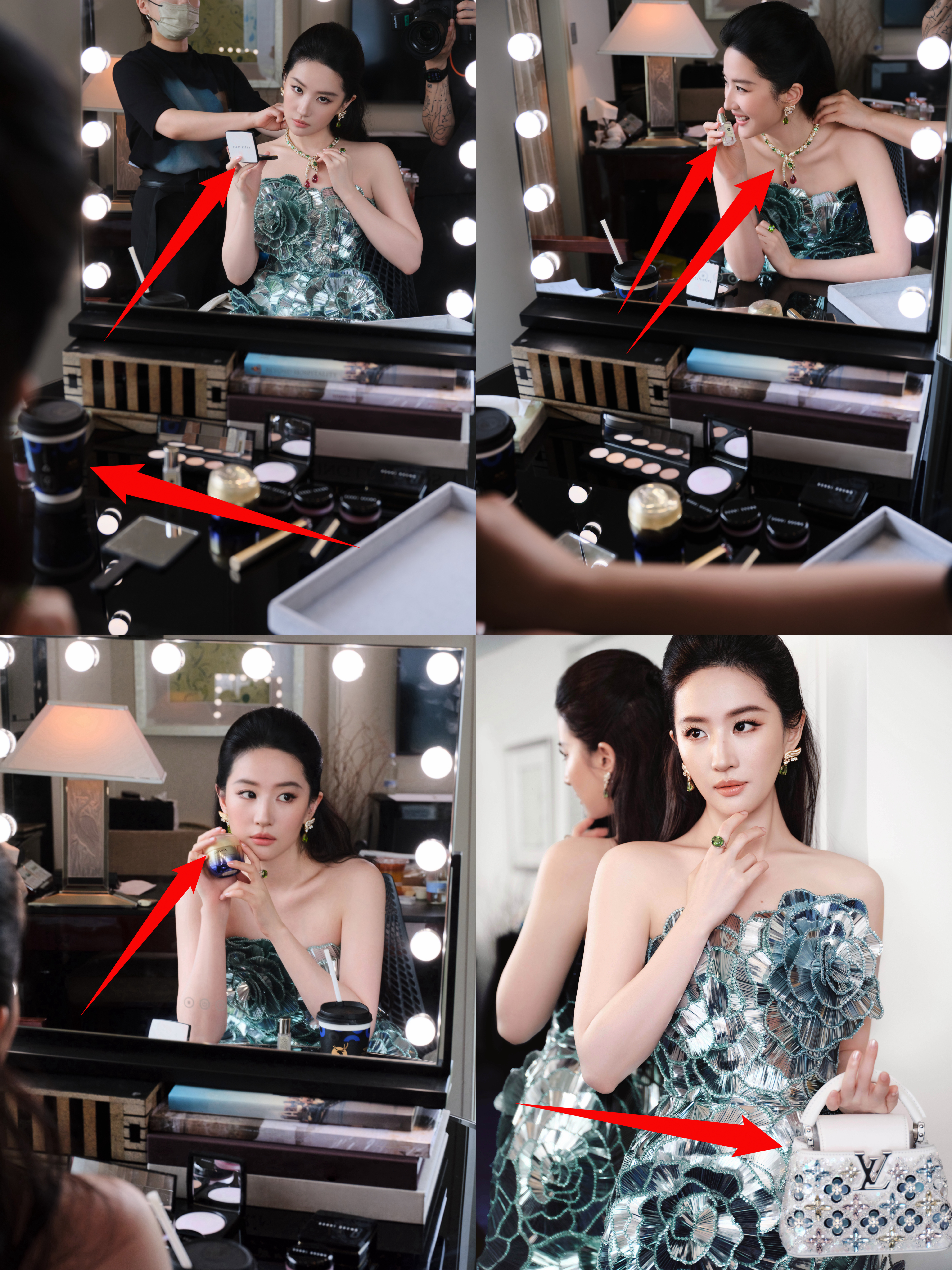 刘亦菲出席活动，所代言的产品都想出镜！！！刘亦菲出席一个活动，所代言的产品就都争