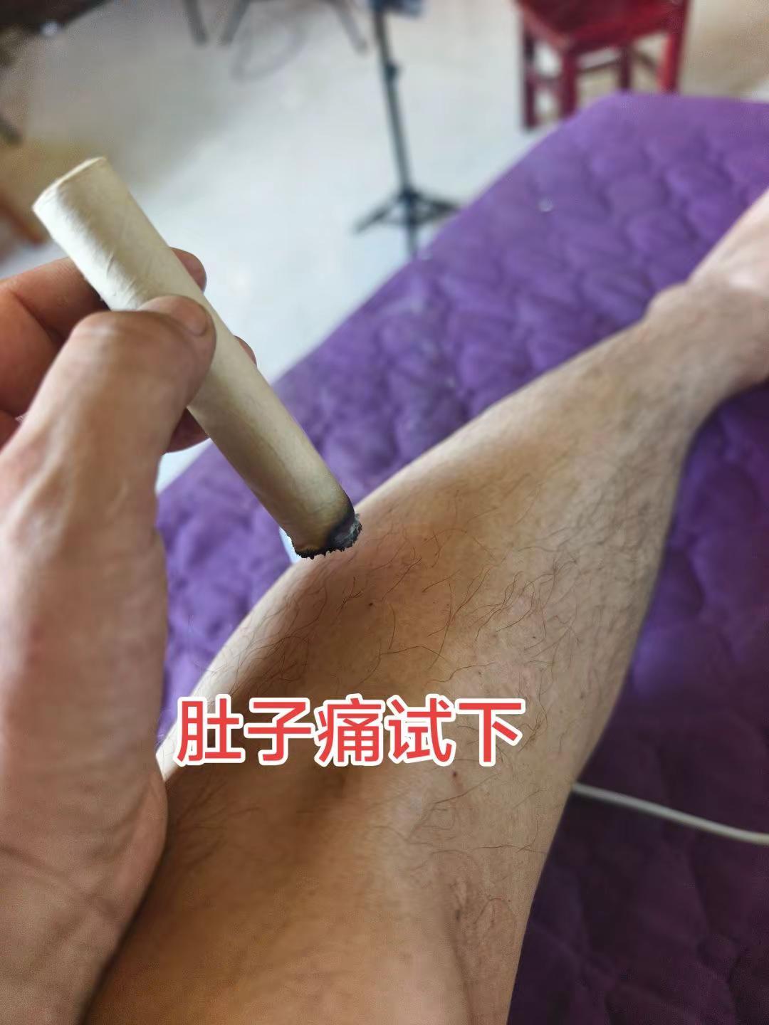 记住这个点，肚子痛很好用，足三里！