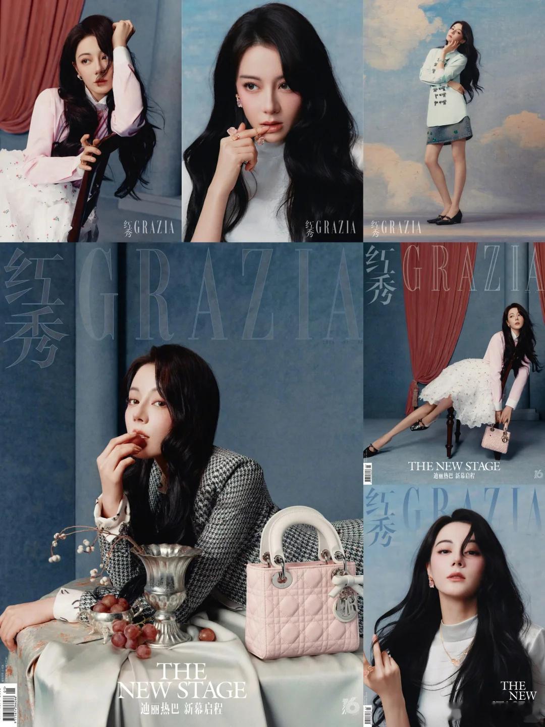 迪丽热巴2026年开门红迪丽热巴这开年实绩也太能打了吧！不仅拿下《时尚芭莎》和《