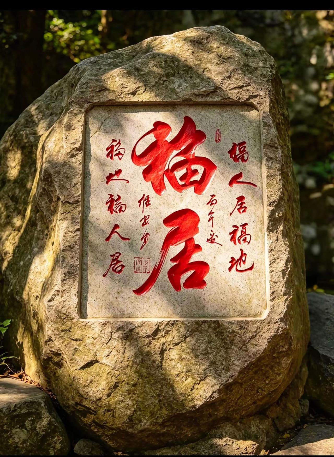 维安原创书法作品《福居》