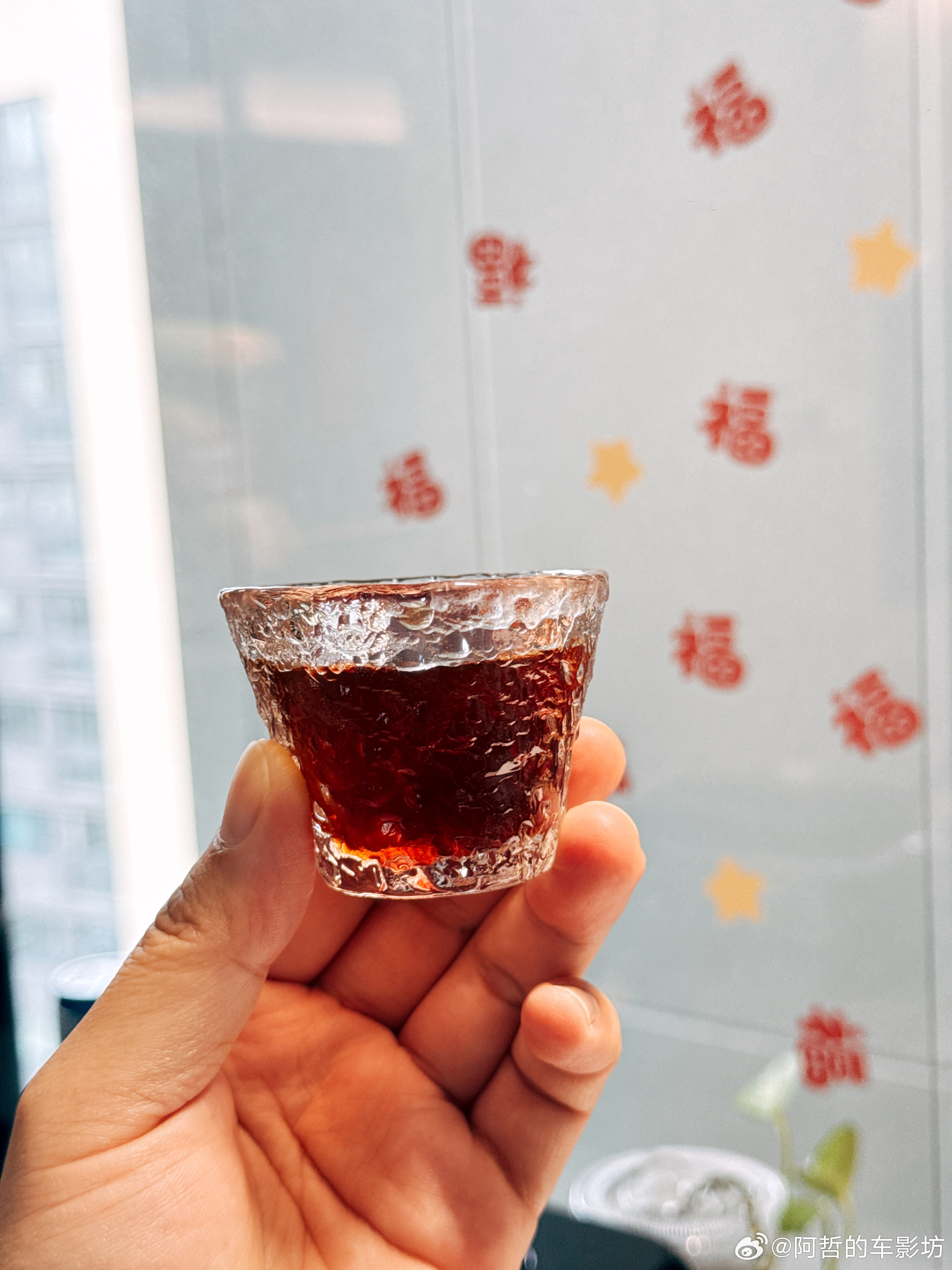 今天冲一杯推荐的豆子100度水 三段式冲煮（第一次用这么高温度）没想到别有一番风