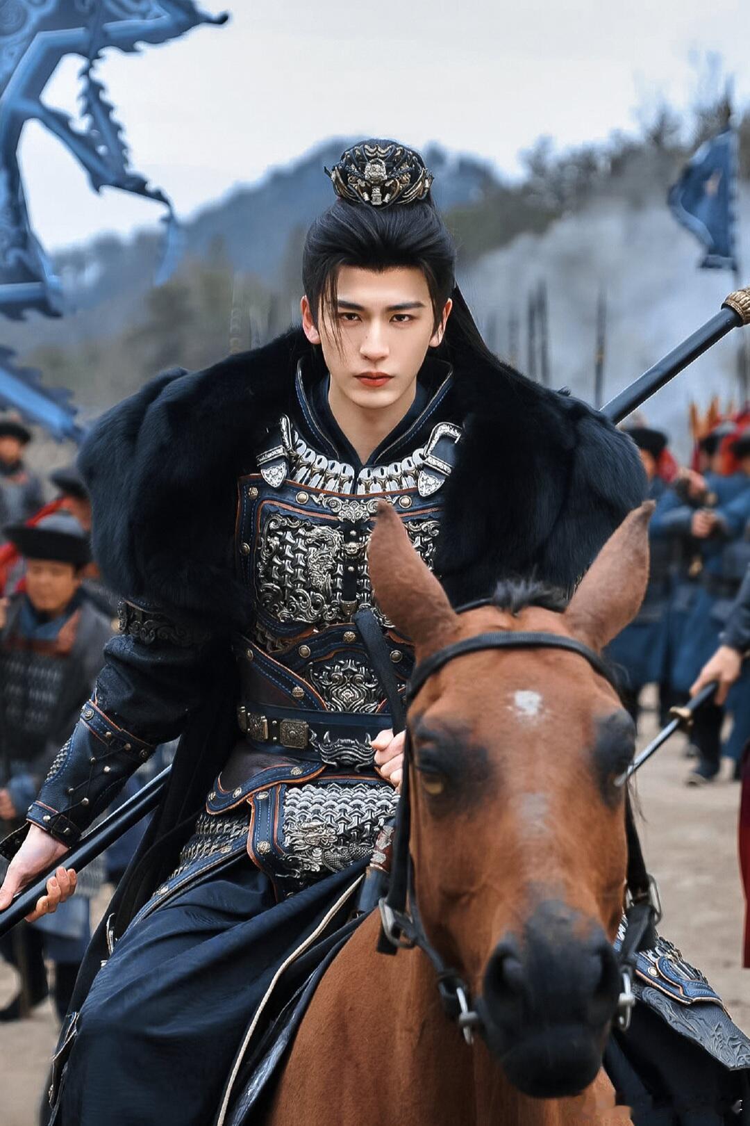 他骑马的时候，真的帅到我了！张凌赫逐玉壁纸神图逐玉｜张凌赫｜壁纸｜张凌赫