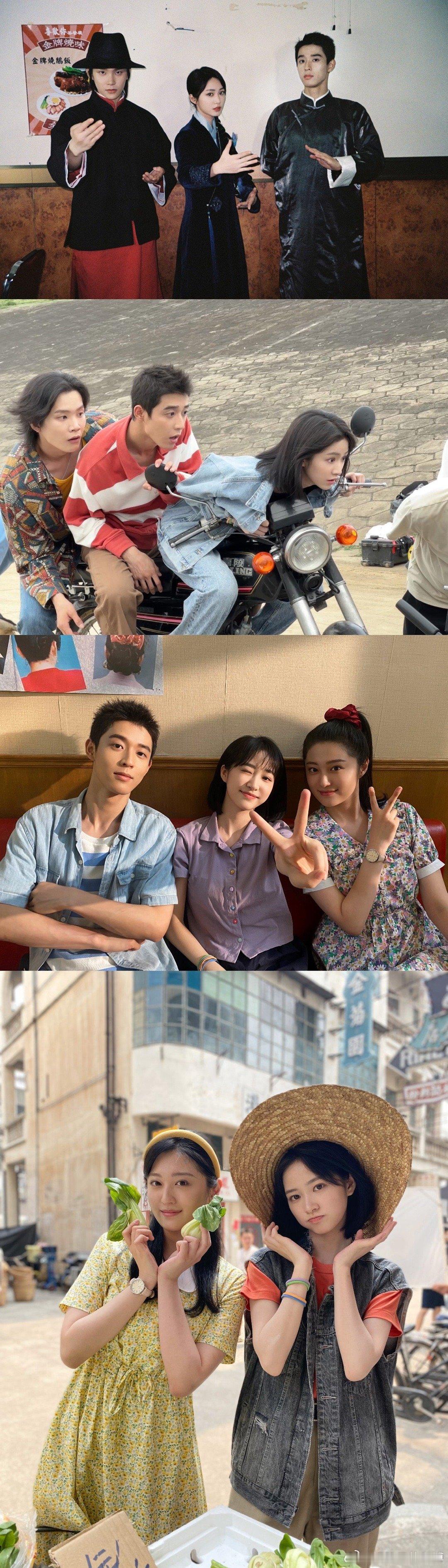 #杨肸子晒与吴宇恒周彦辰合照#围观下啦，杨肸子晒与吴宇恒周彦辰合照，可以有啊，杨