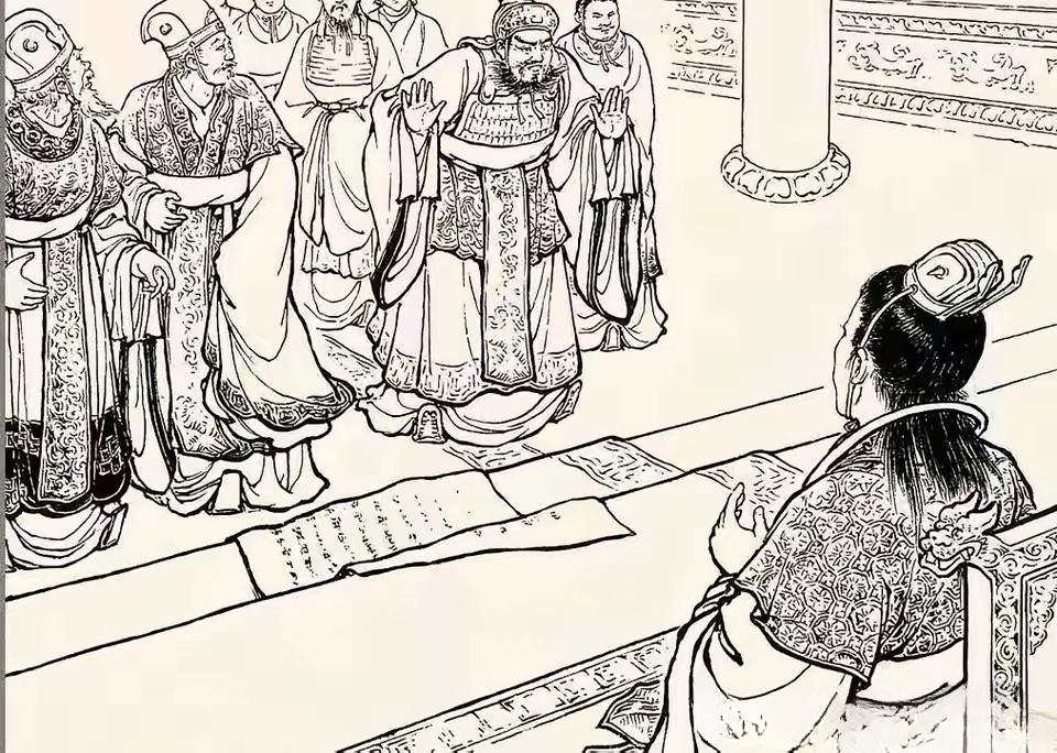 “我看这事有蹊跷，咱们还是再斟酌斟酌。”大殿上，在众人意见一致的情况下...