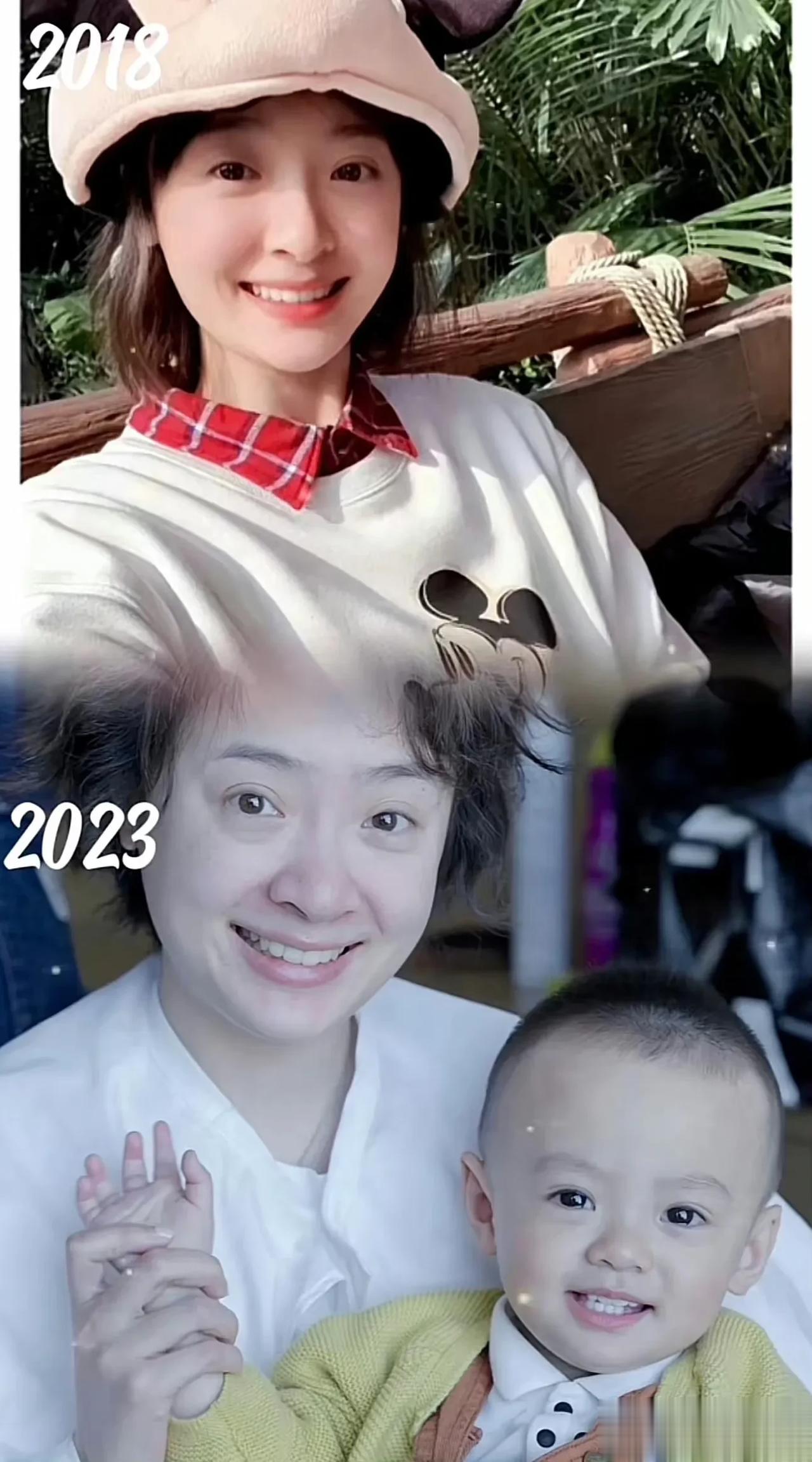 演员孙铱发了自己孕期前后对比照
短短5年时间，像是老了20岁
婚姻中女人的确是比