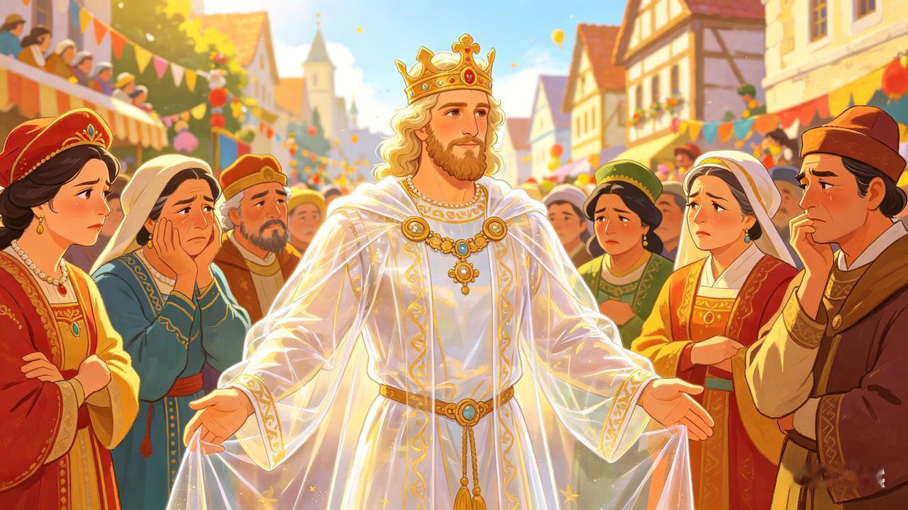 美伊战争打出了一个童话《皇帝的新装》——
这几天，美伊战争的热度比河南的温度下降