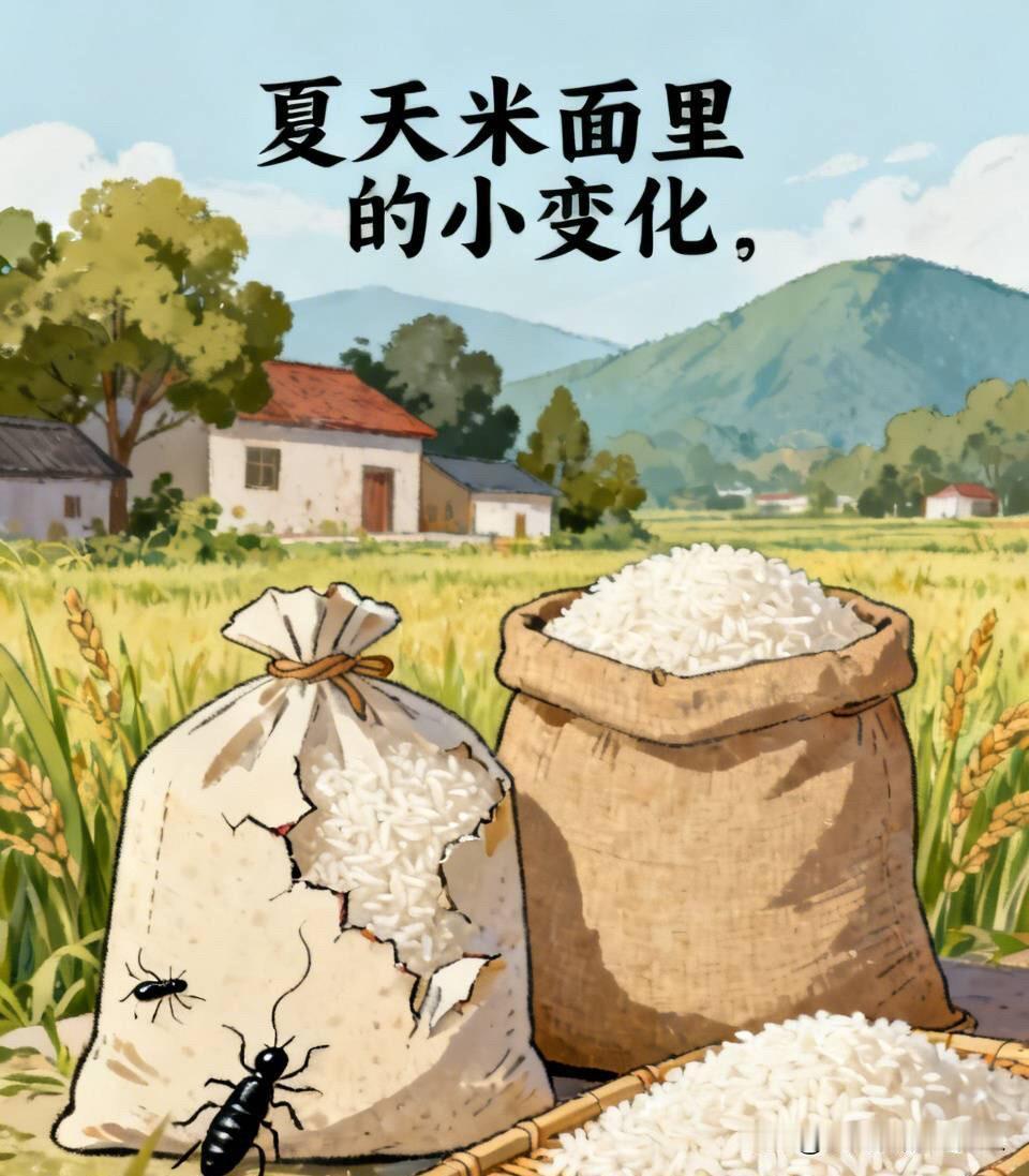 大家发现没有，以前一到了夏天这个时候，就要在米面里翻牛子。

你们是叫牛子吗？那