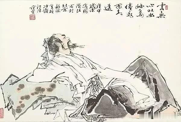 七律偏居
他人笑我独沉久，我笑伊人劳碌多。
隐雾栋梁山内长，流云名利客中过。
菏