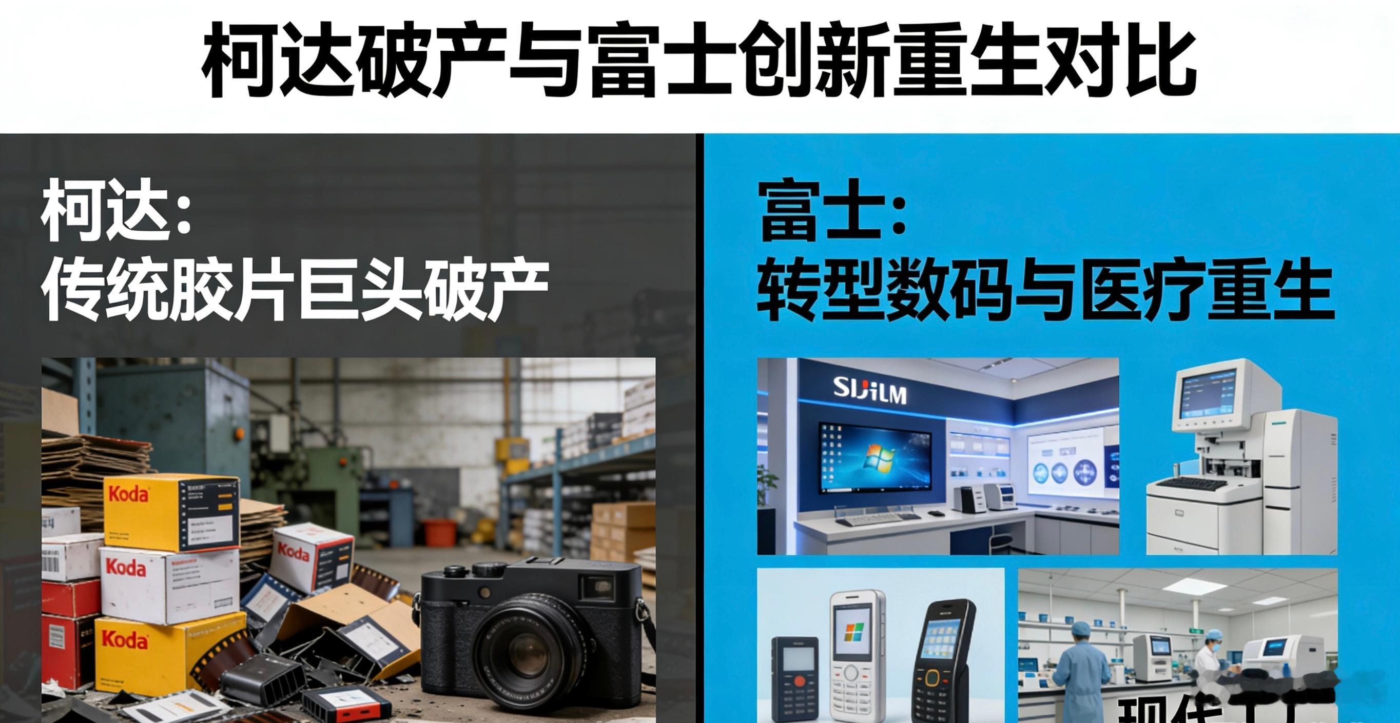 柯达死、富士生：马斯克点赞的背后，是所有企业和投资者必懂的一课！曾经称霸全球的柯