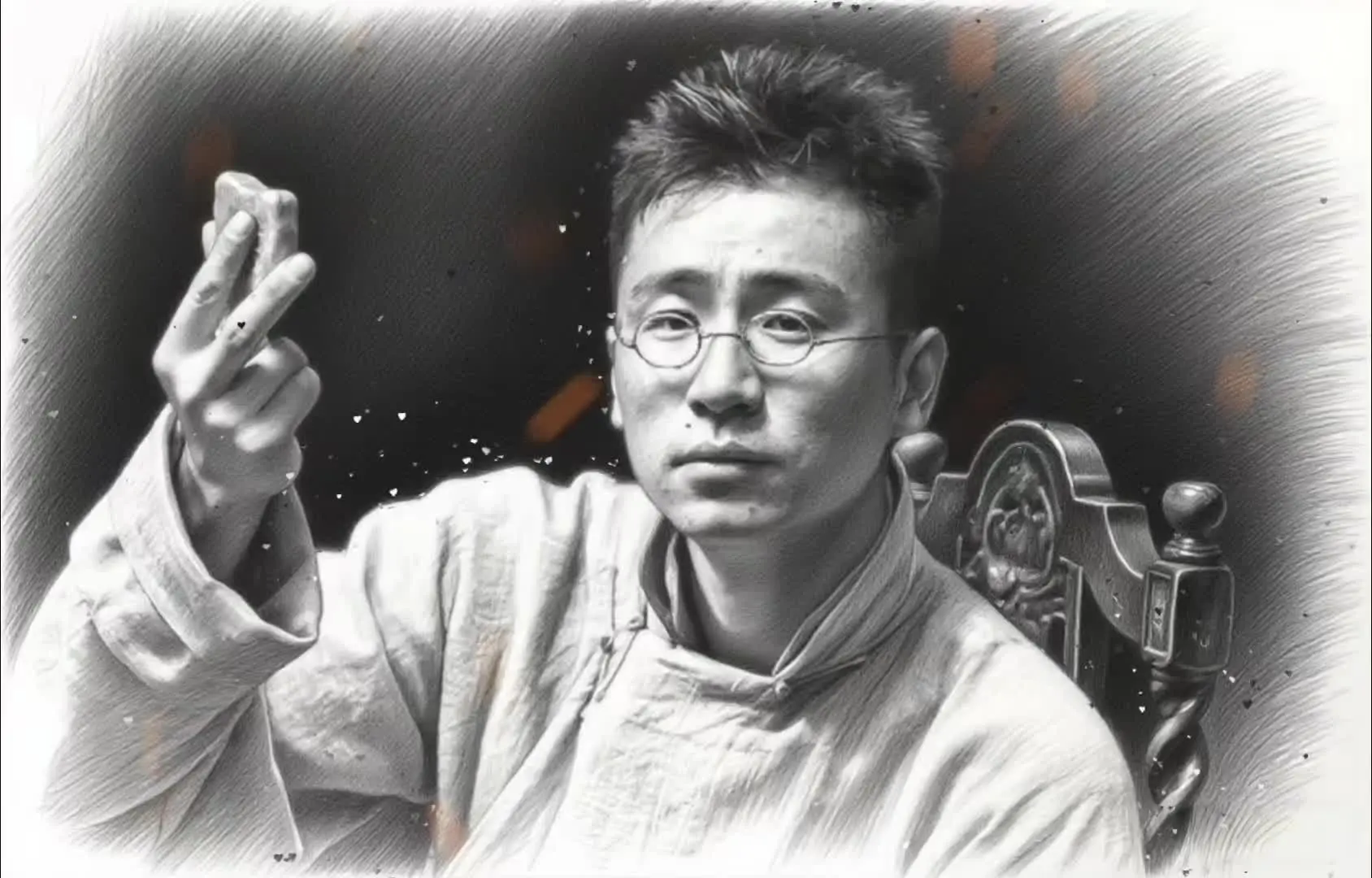 力挽狂澜20年，坦坦荡荡见老师手绘