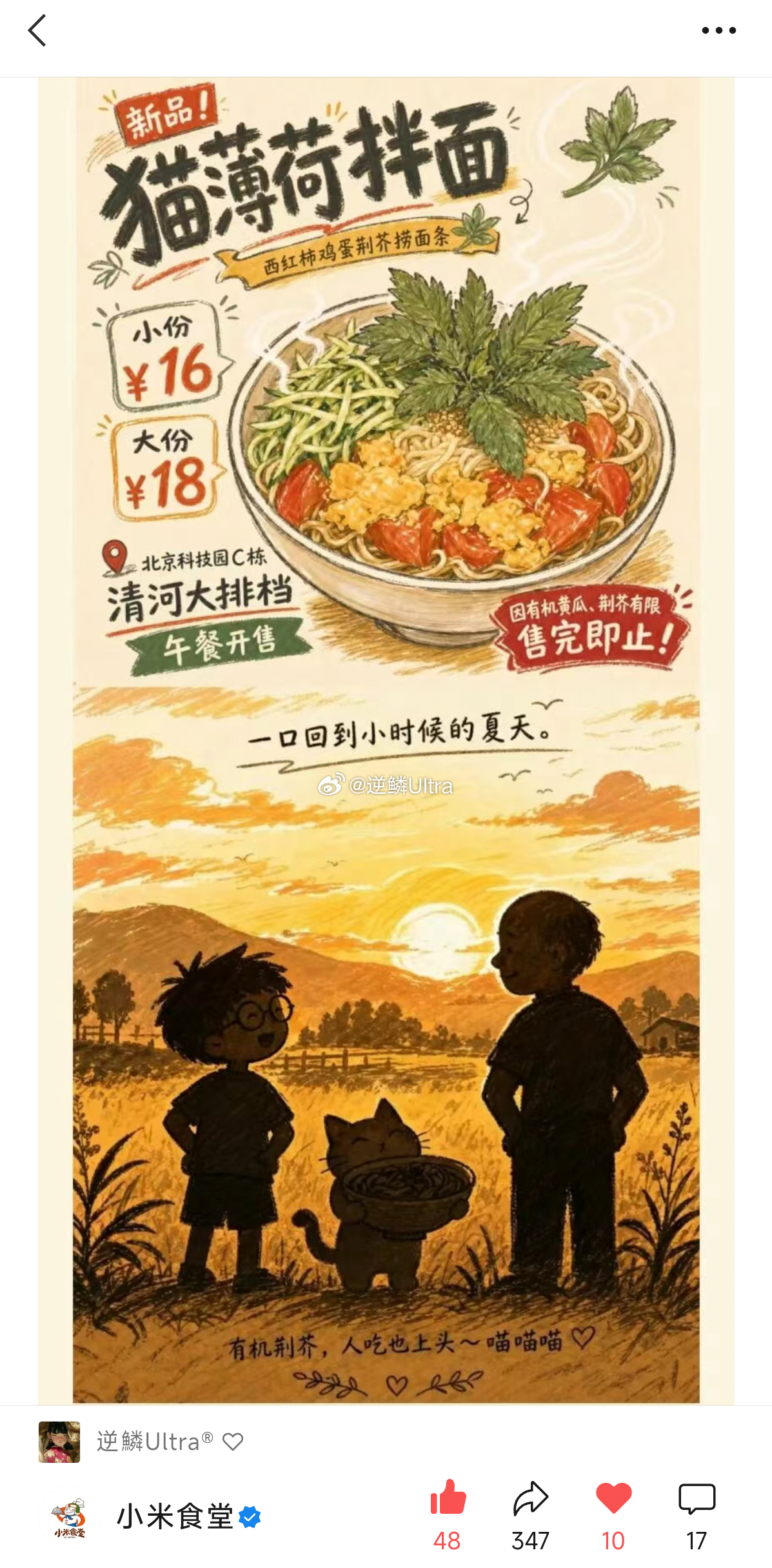 小米食堂还是太权威了