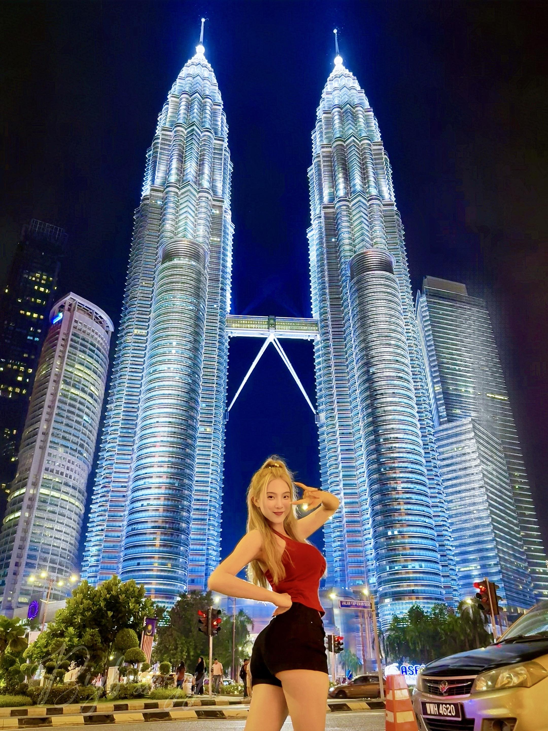 📍Kuala Lumpur•双子塔～变身美少女战士💫