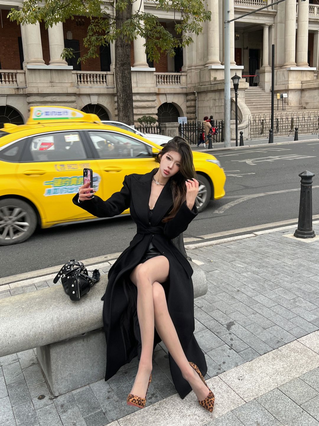 All black