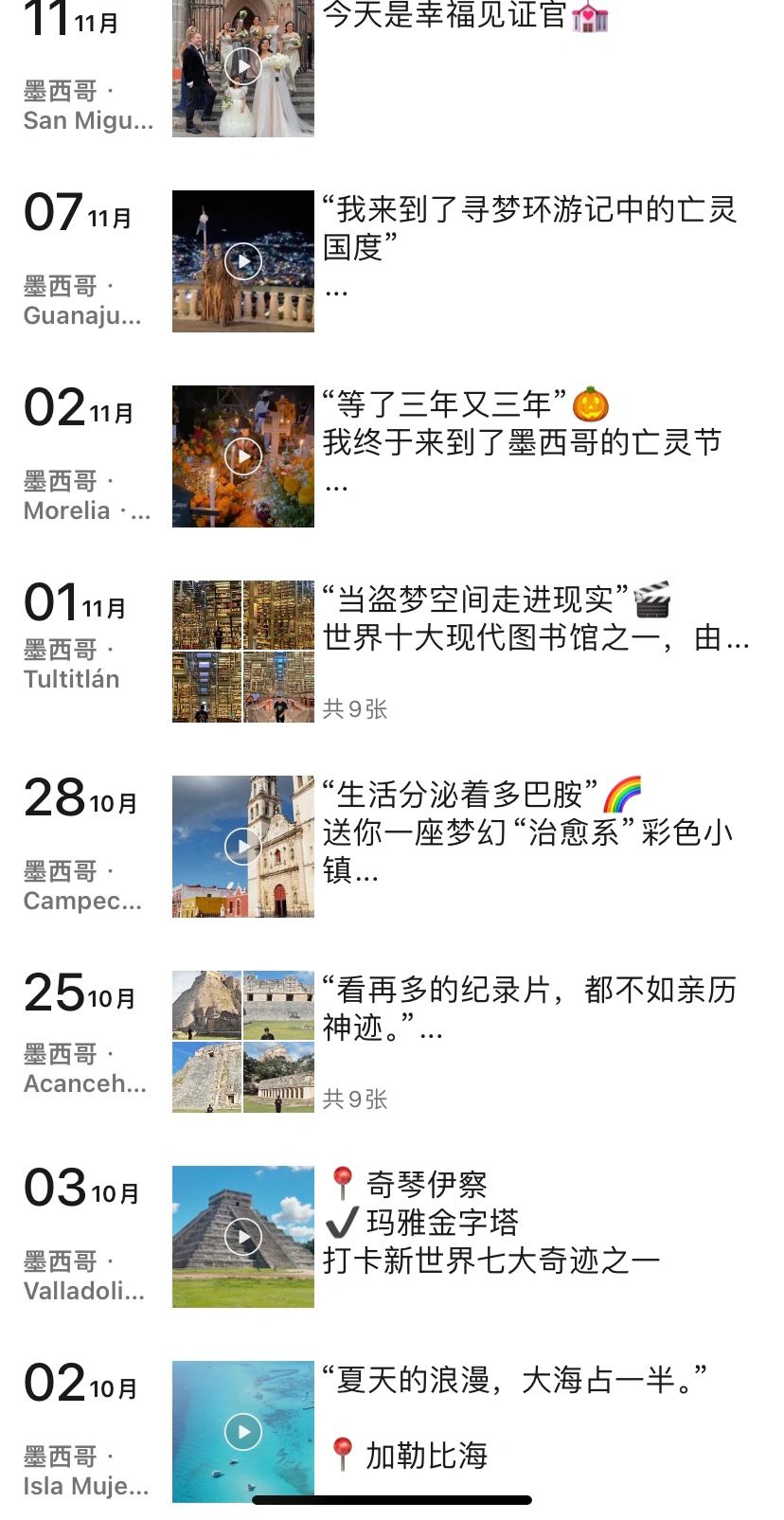 墨西哥31天8城，我花了10000块