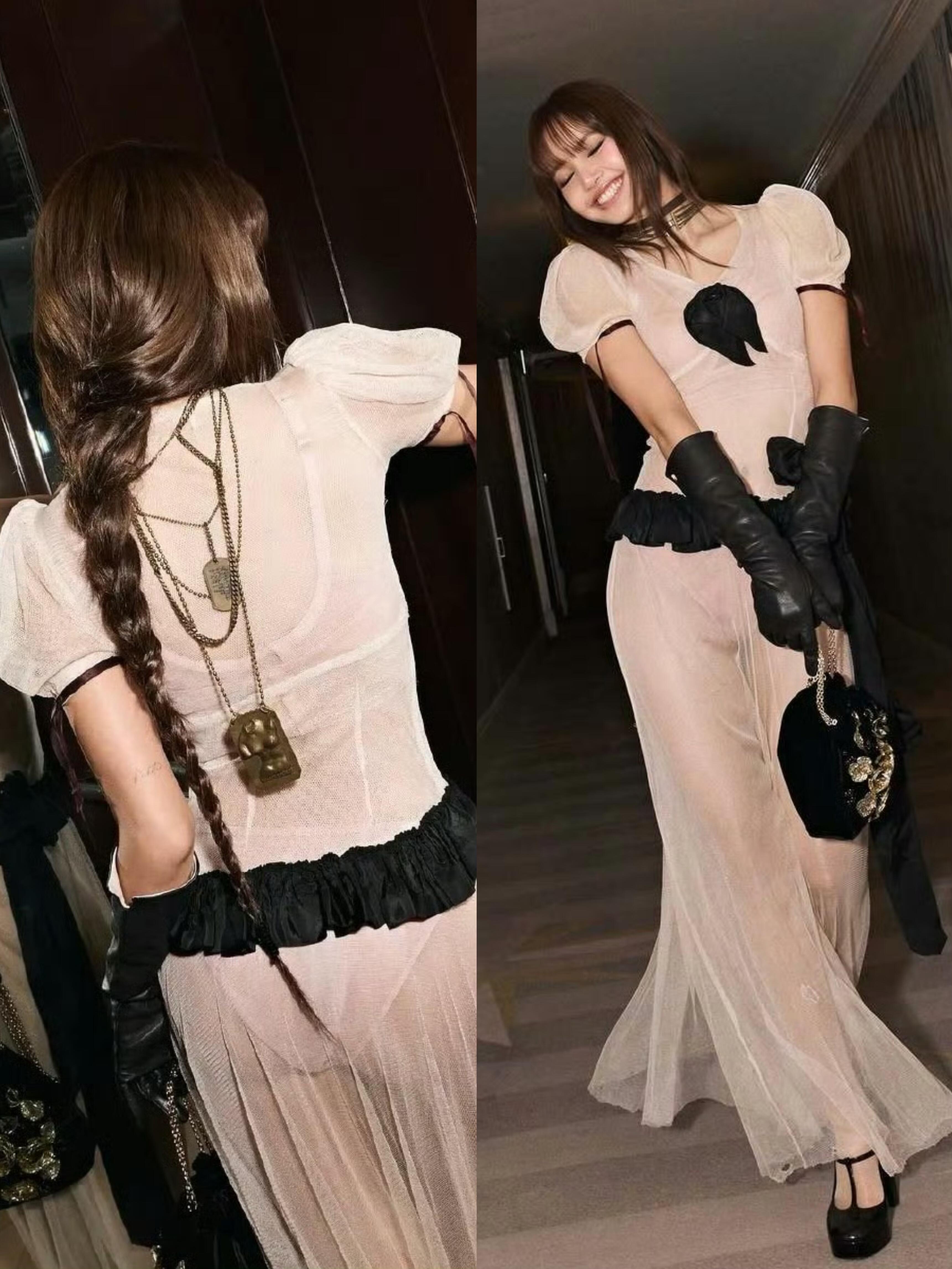 庆功派对的Lisa好会穿！ 