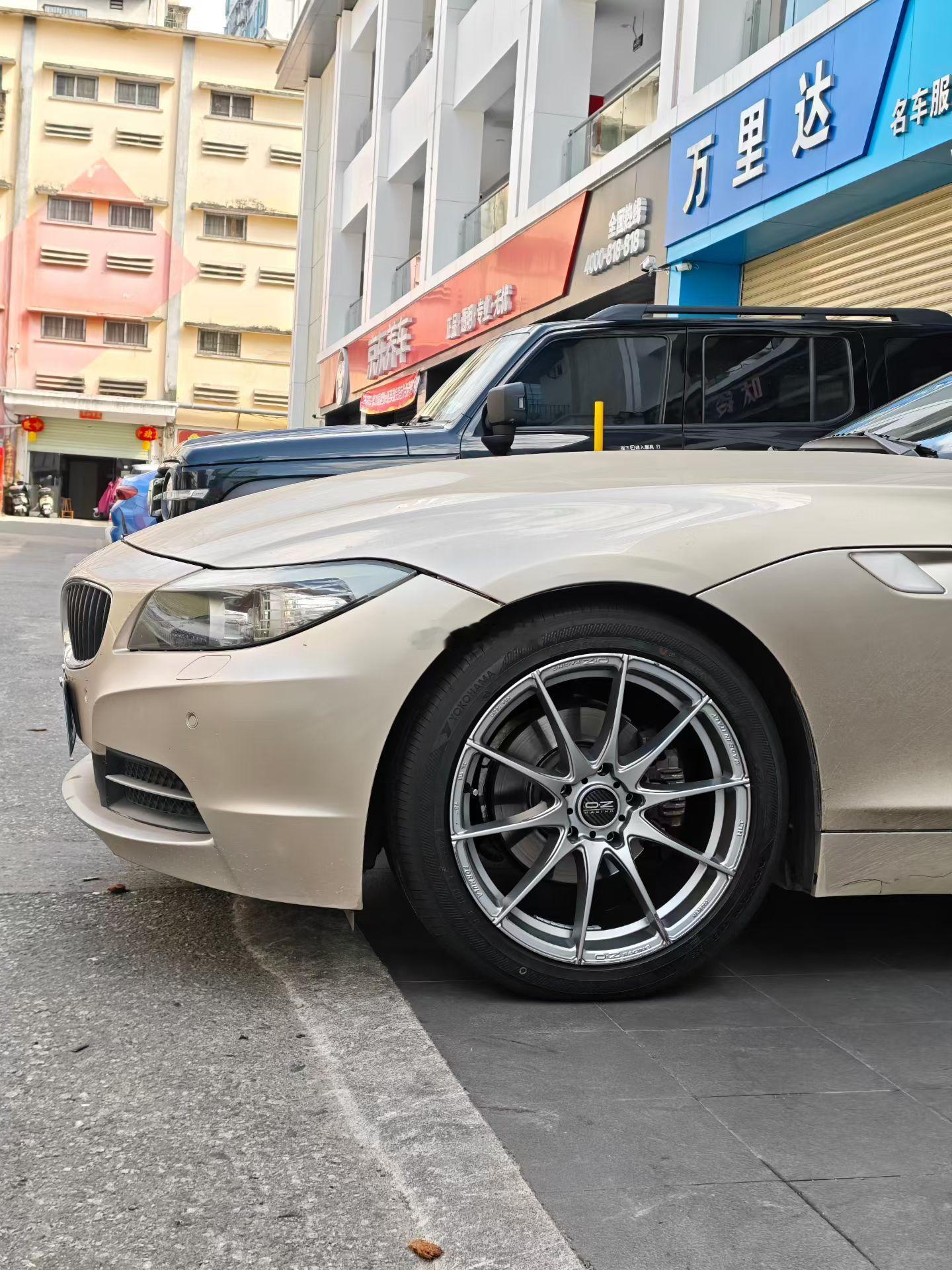 宝马Z4  完工意大利OZ 18寸上车 ，回家过年！ 