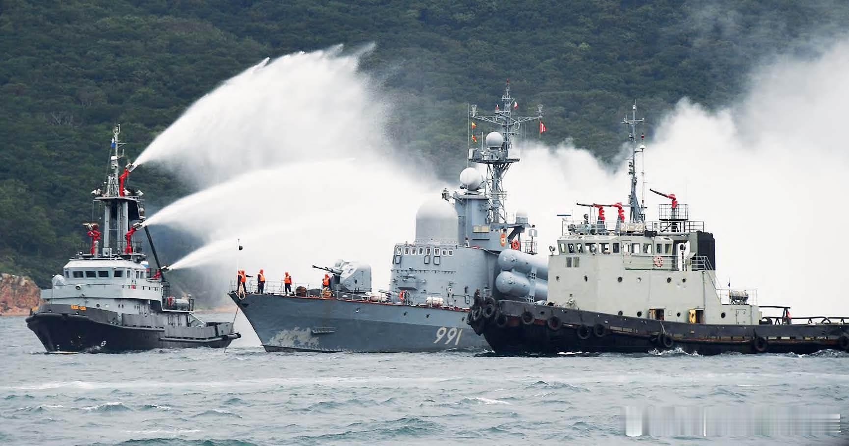 2024年10月俄罗斯海军太平洋舰队综合示范演习场景军事历史全触达 ​​​