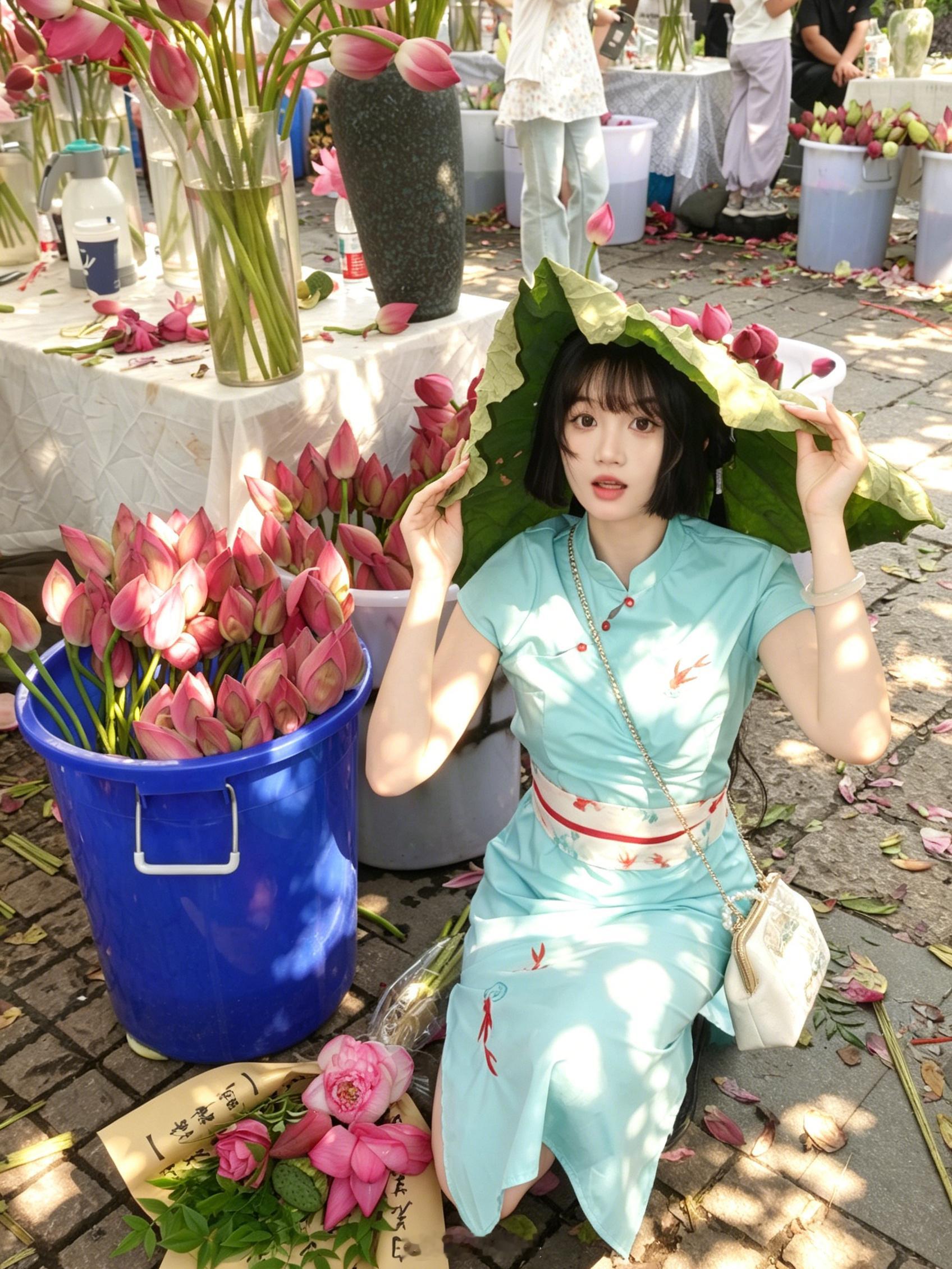 一年一度的荷花市集🪷 苏州·桃花坞历史文化片区