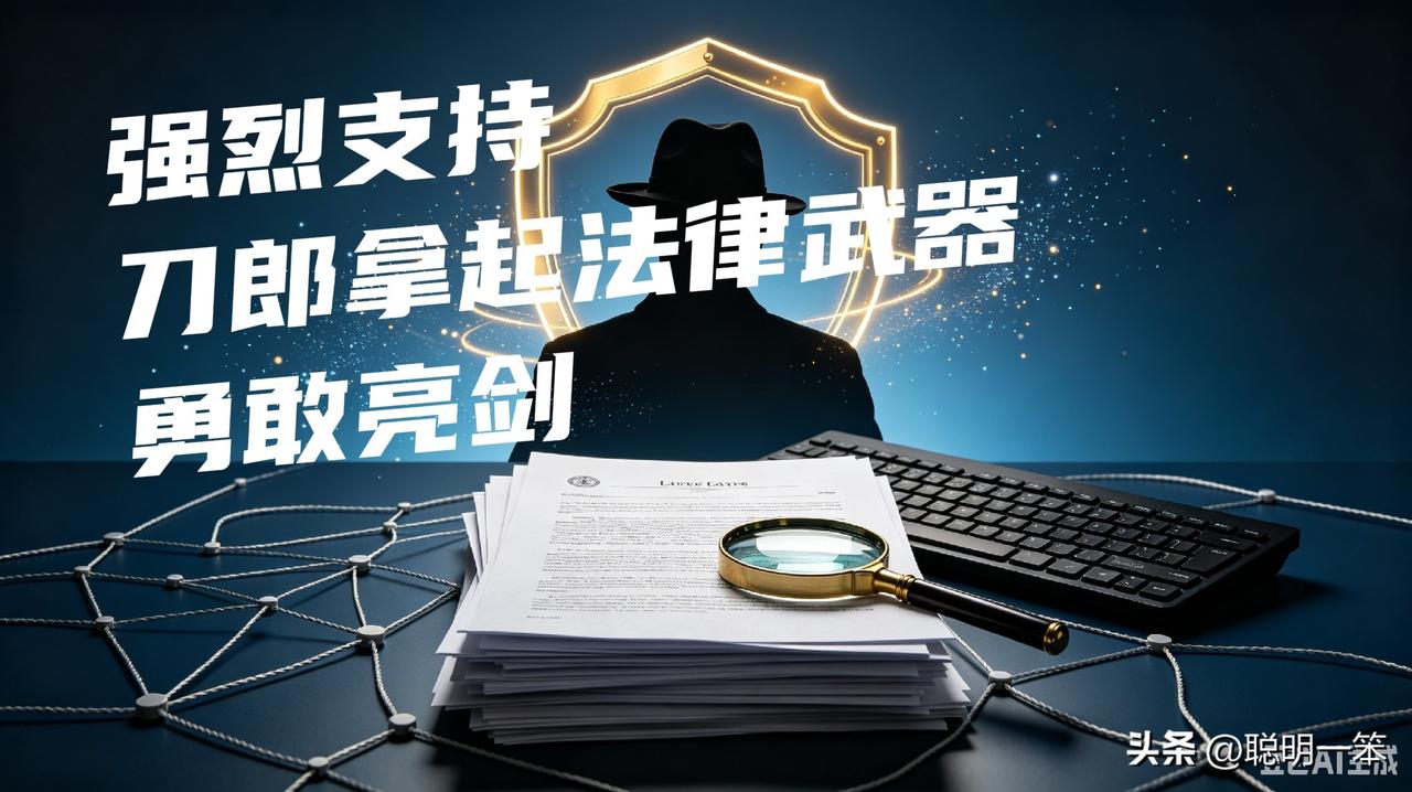 标题：无论从哪个角度，刀郎都必须站出来维护自身合法权益，向网络违法行为亮剑
 