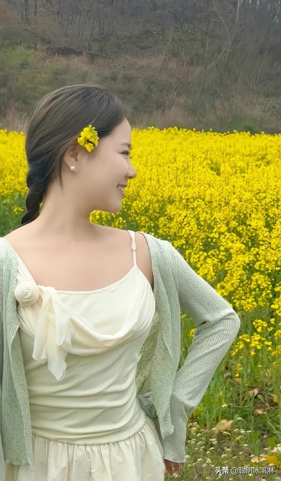 春日野餐，花海中的温柔时光