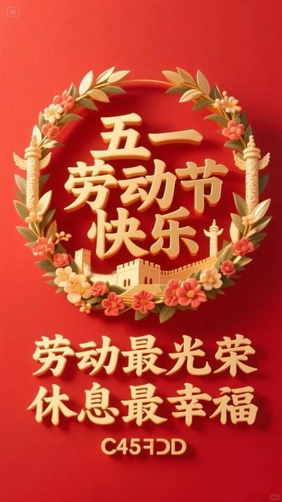 劳动者是最光荣的，无论什么劳动，用自己的双手创造财富是最值得敬佩，所以劳动者节日