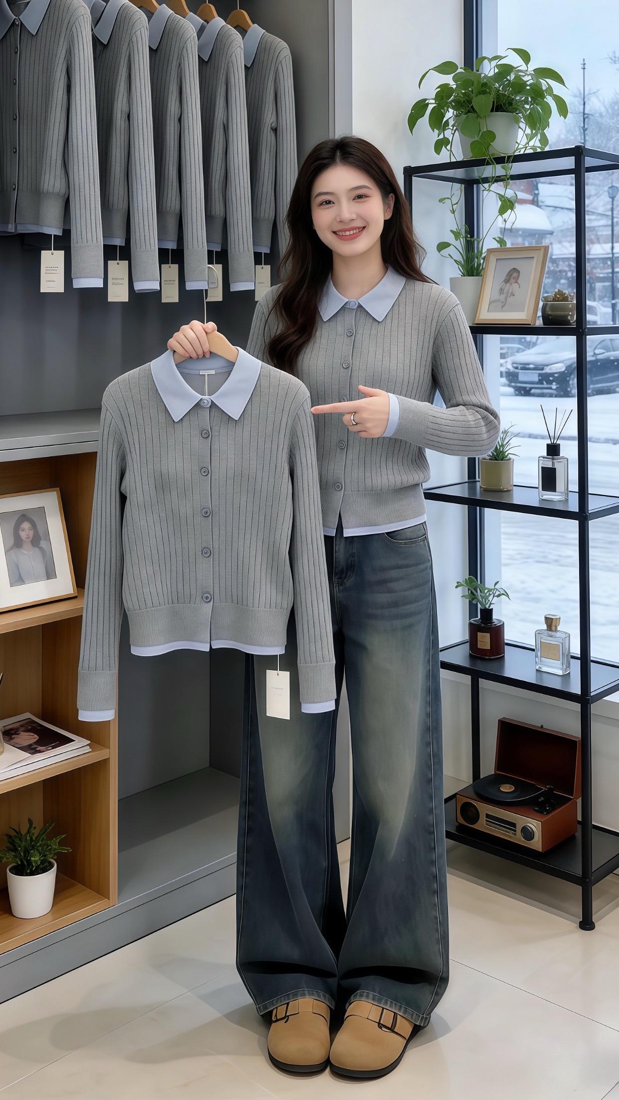 穿着得体是一种生活态度 过年穿什么 小个子冬季保暖穿搭 针织毛衣 摆脱...