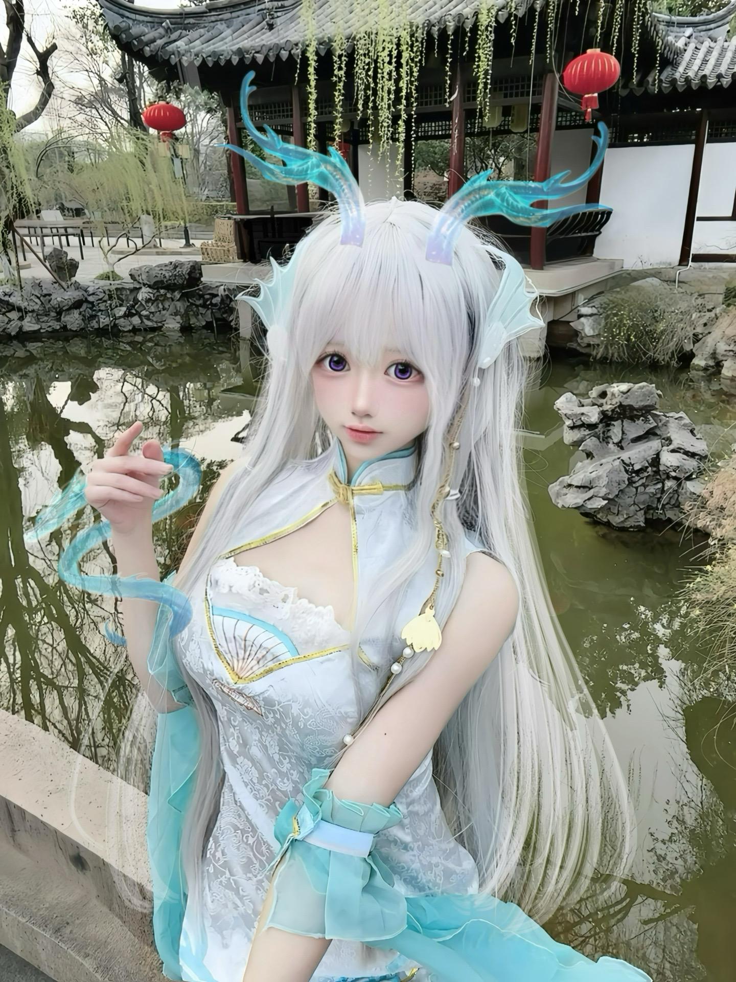 小青龙盯上你咯～