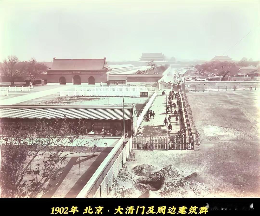 清朝大清门一带建筑