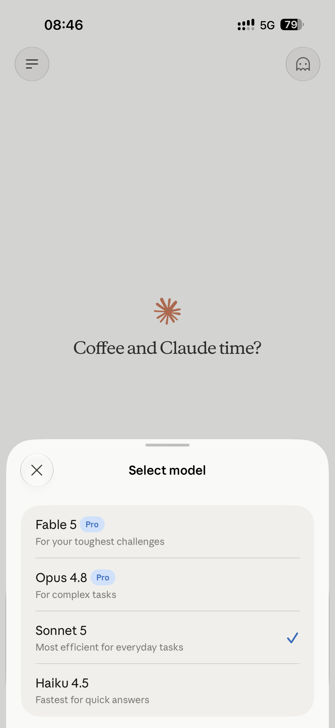 Claude Fable 5 模型又重新上线了