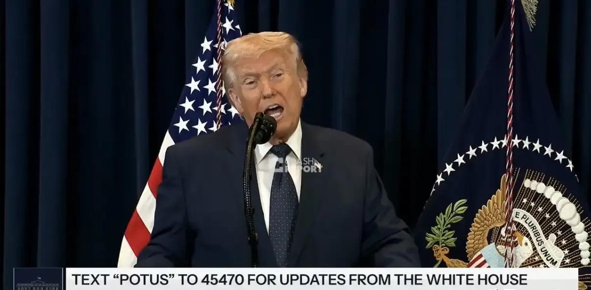 3 月 16 日，特朗普在白宫活动前对媒体说：“我们在日本驻扎了 45000 名