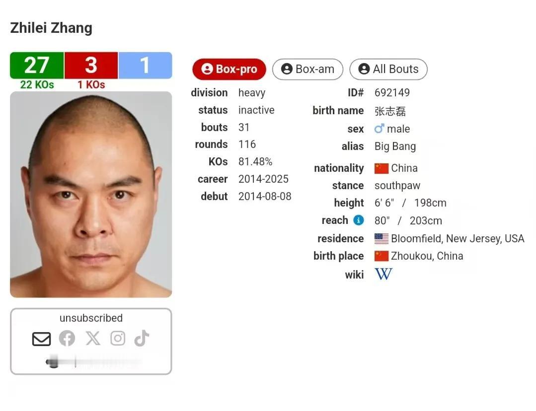 农历大年初七，也就是北京时间2026年2月23日，中国重量级名将张志磊在BoxR