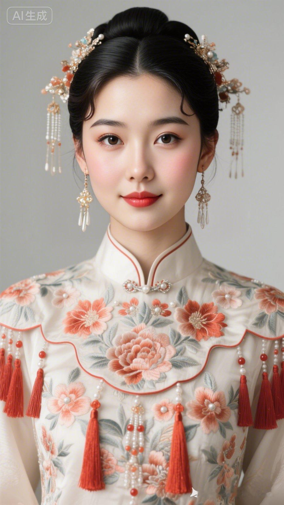 古典优雅，花团锦簇，尽显东方韵味。