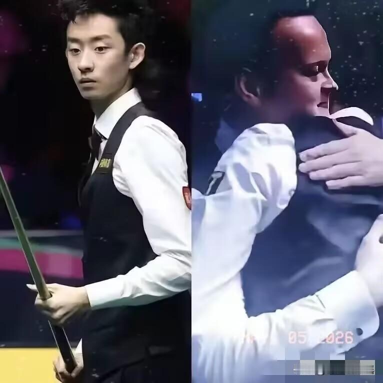 吴宜泽18：17夺冠以后，做了一个令人意外的动作。他没有立刻欢呼庆祝，他径直走向