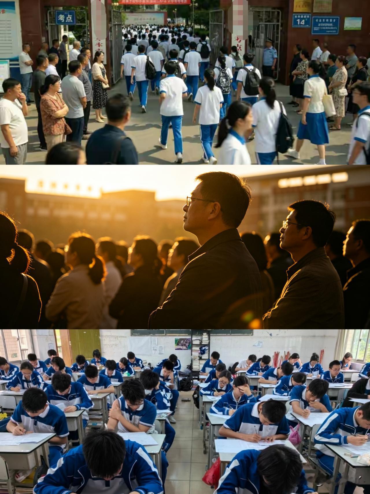 全城瞩目，只为一群追梦少年。
默默坚守，皆是世间平凡父母。
全力以赴，便是最好的