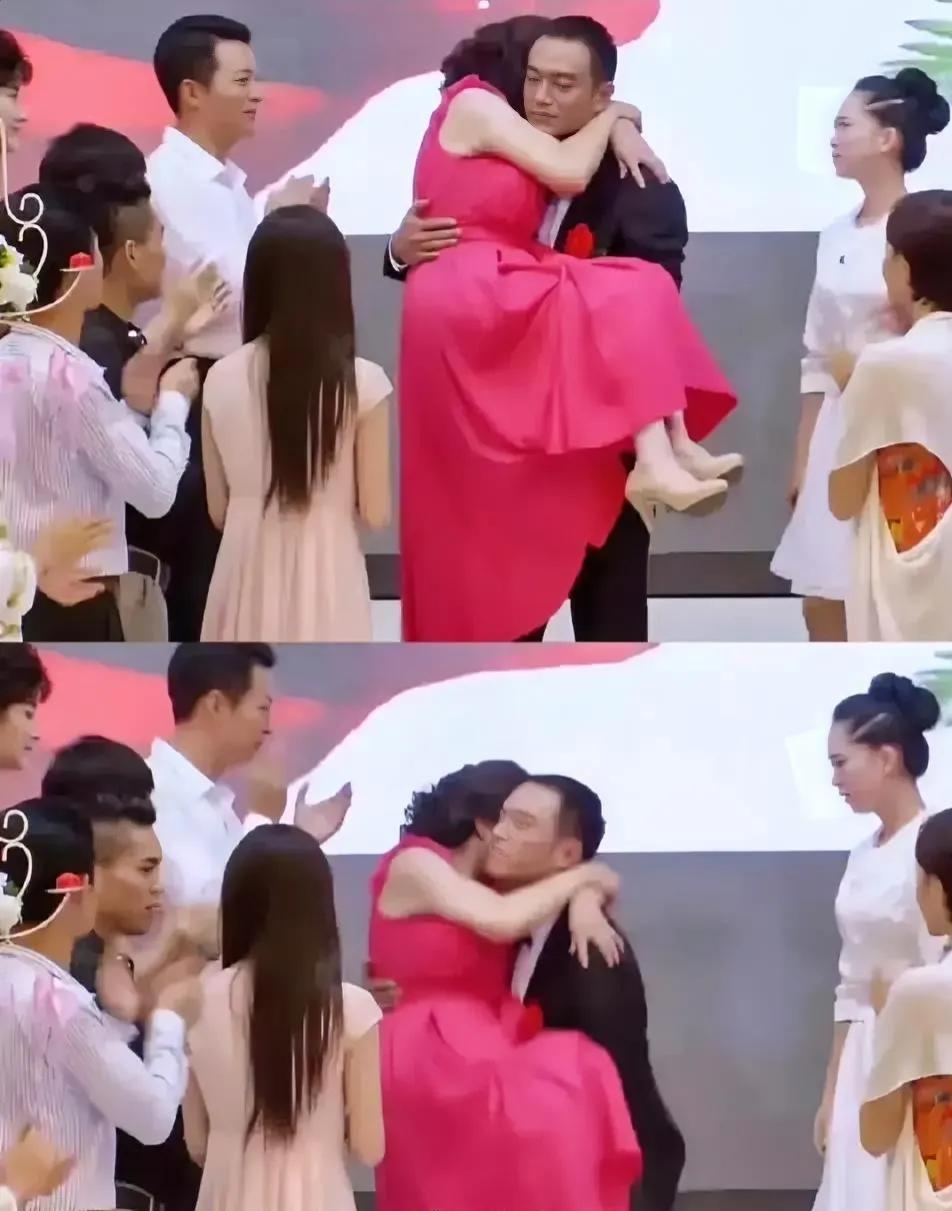 60多刘晓庆的公主抱，[what]
难为新郎了！[我想静静]
再看看秦岚，迪丽热