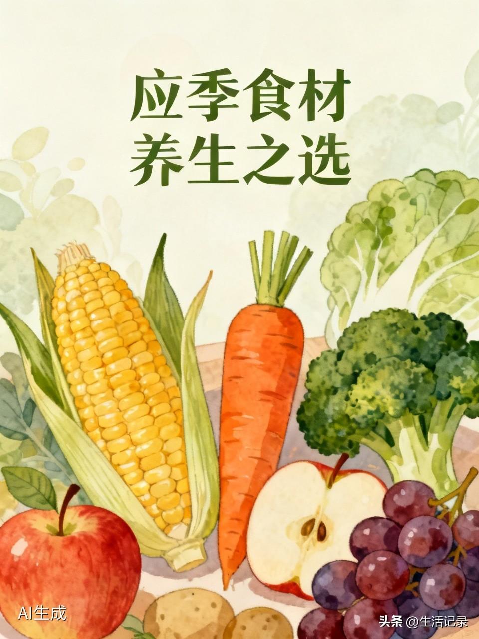 养生就得吃应季食材，这可是顺应自然规律。就像春季，菠菜、油麦菜、荠菜、春笋正鲜嫩