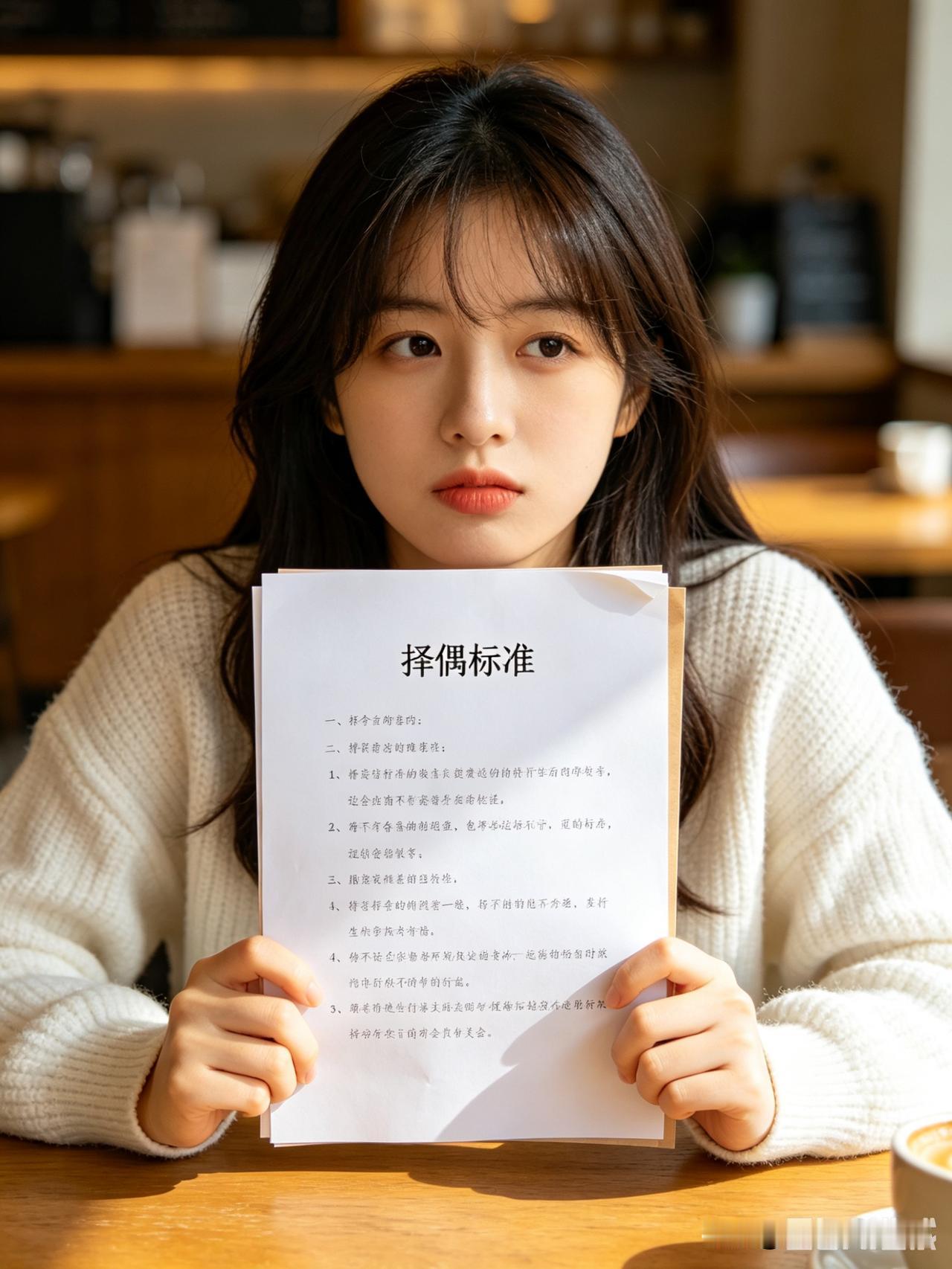 一女子择偶标准输入电脑：
“要帅、有车”，电脑笑了：象棋！
输入“有房、有很多钱