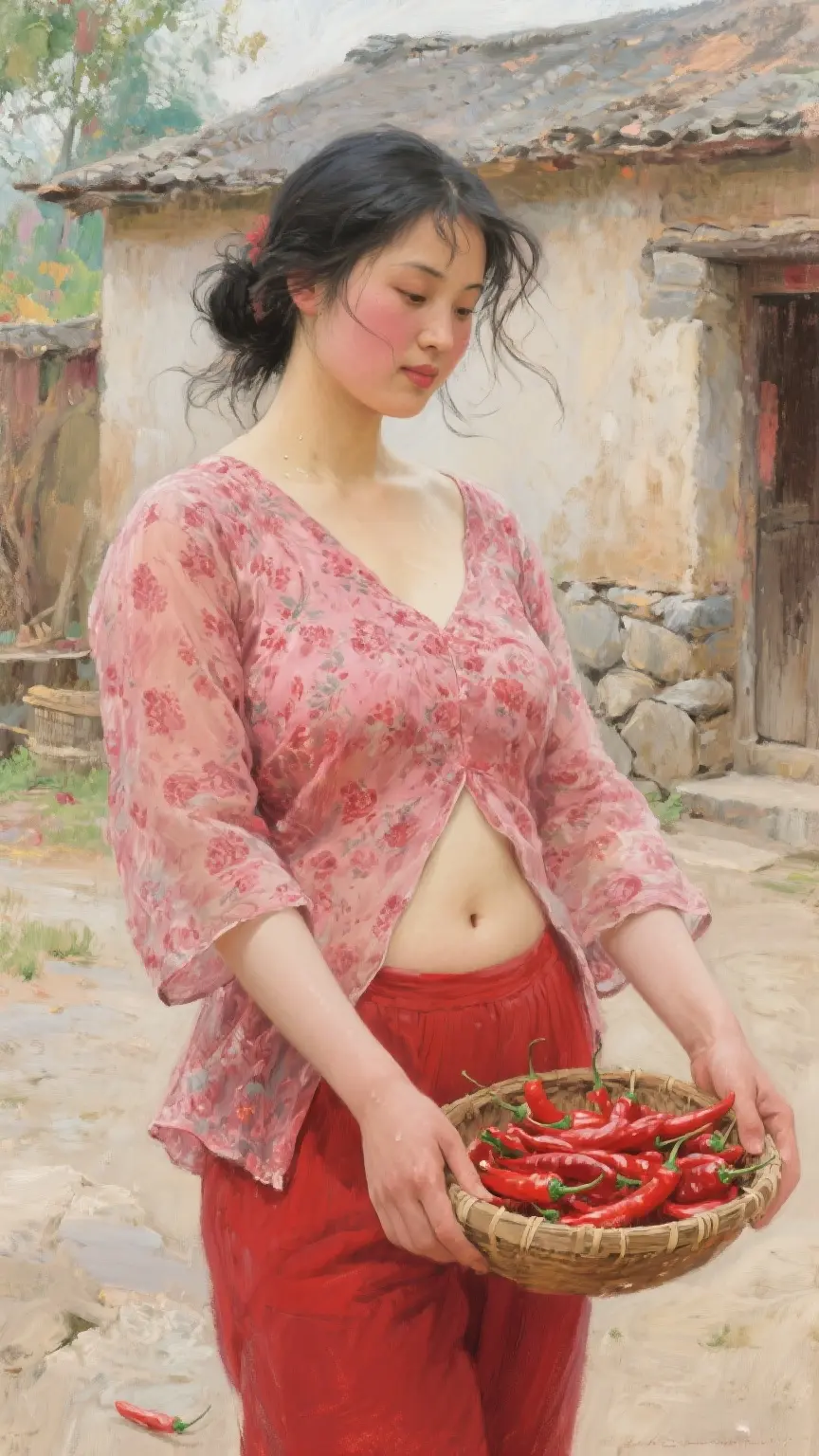 画中人 秋 质朴与明艳