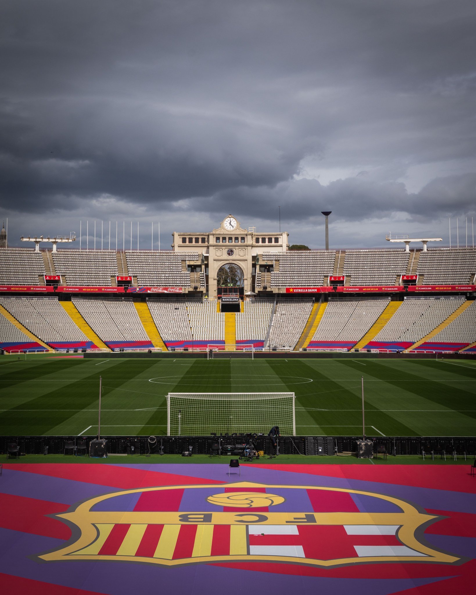 蒙锥克体育场🏟️❤️💙 