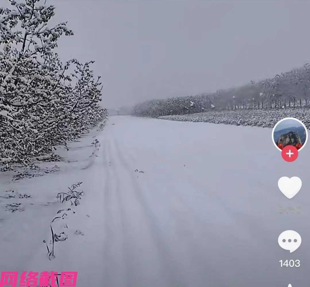 陕西长武天气近日上演一幕突降大雪，这一幕的发生让众人也是惊讶不已，毕竟春去夏来，