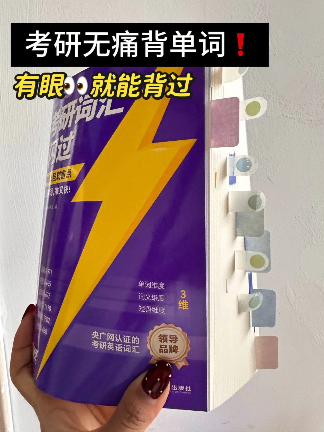 考研英语其实是用眼👀背单词的！